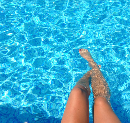 piscine chauffée milliau